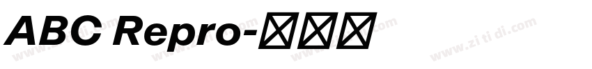 ABC Repro字体转换 ABC Repro字体转换
